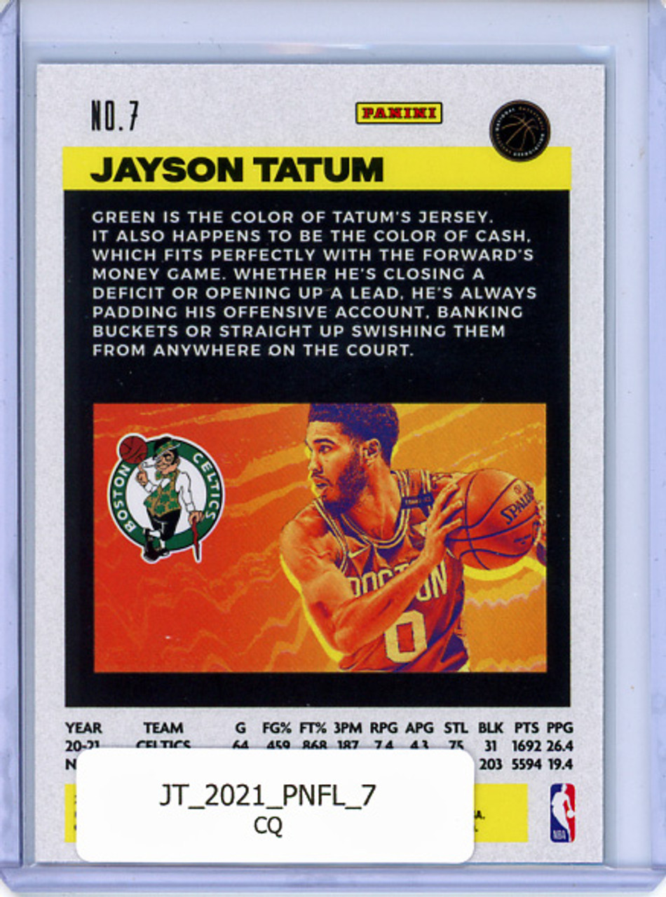 Jayson Tatum 2020-21 Flux #7 (CQ)