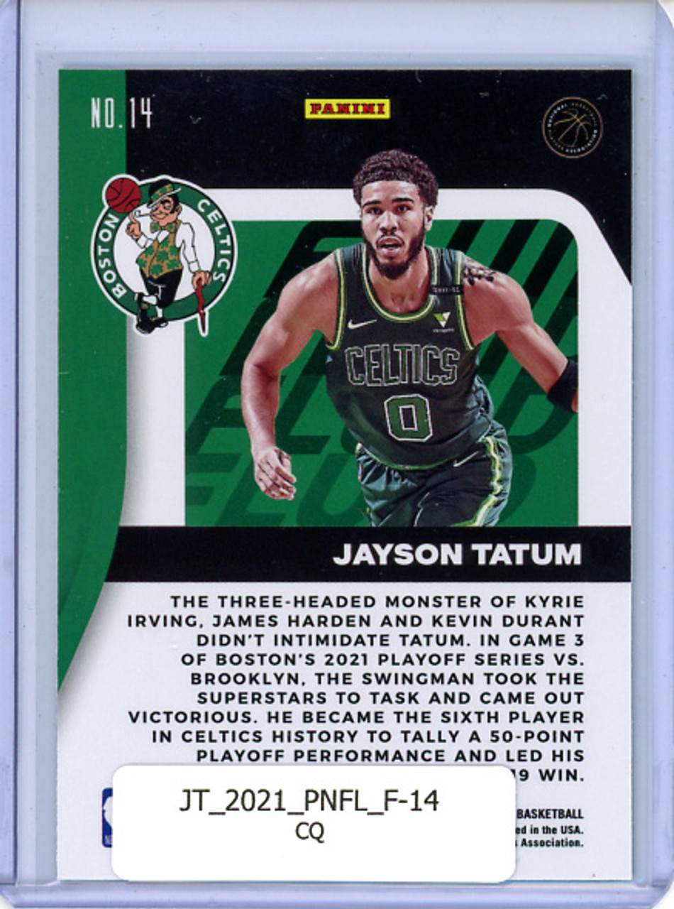 Jayson Tatum 2020-21 Flux, Fluid #14 (CQ)