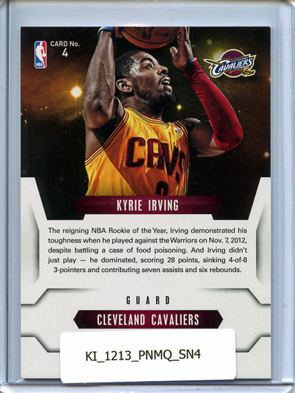 Kyrie Irving 2012-13 Marquee, Stars of the Night #4