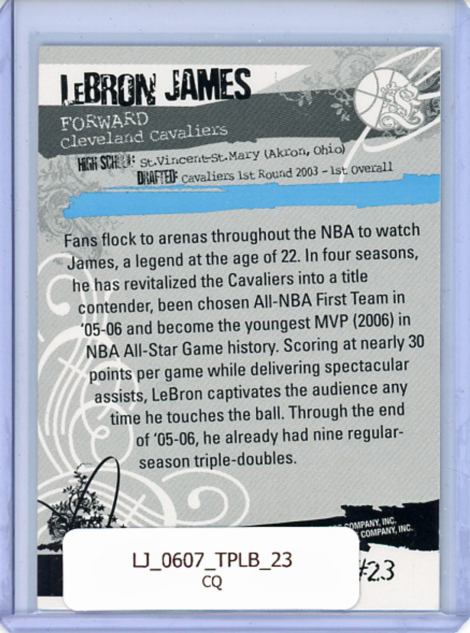 LeBron James 2006-07 Luxury Box #23 (CQ)