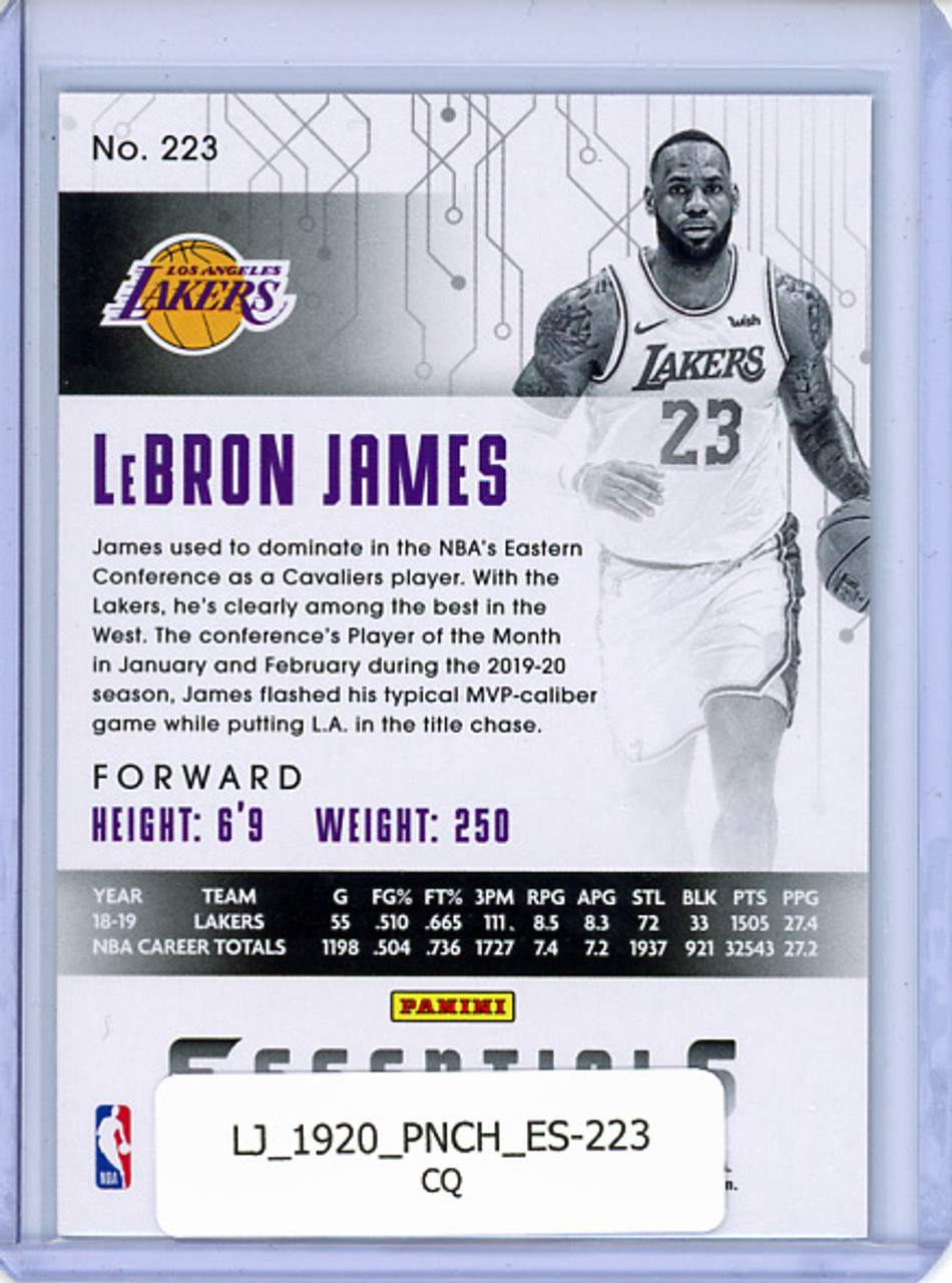 LeBron James 2019-20 Chronicles, Essentials #223 (CQ)