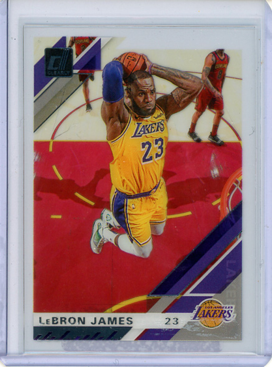 LeBron James 2019-20 Clearly Donruss #20 (CQ)