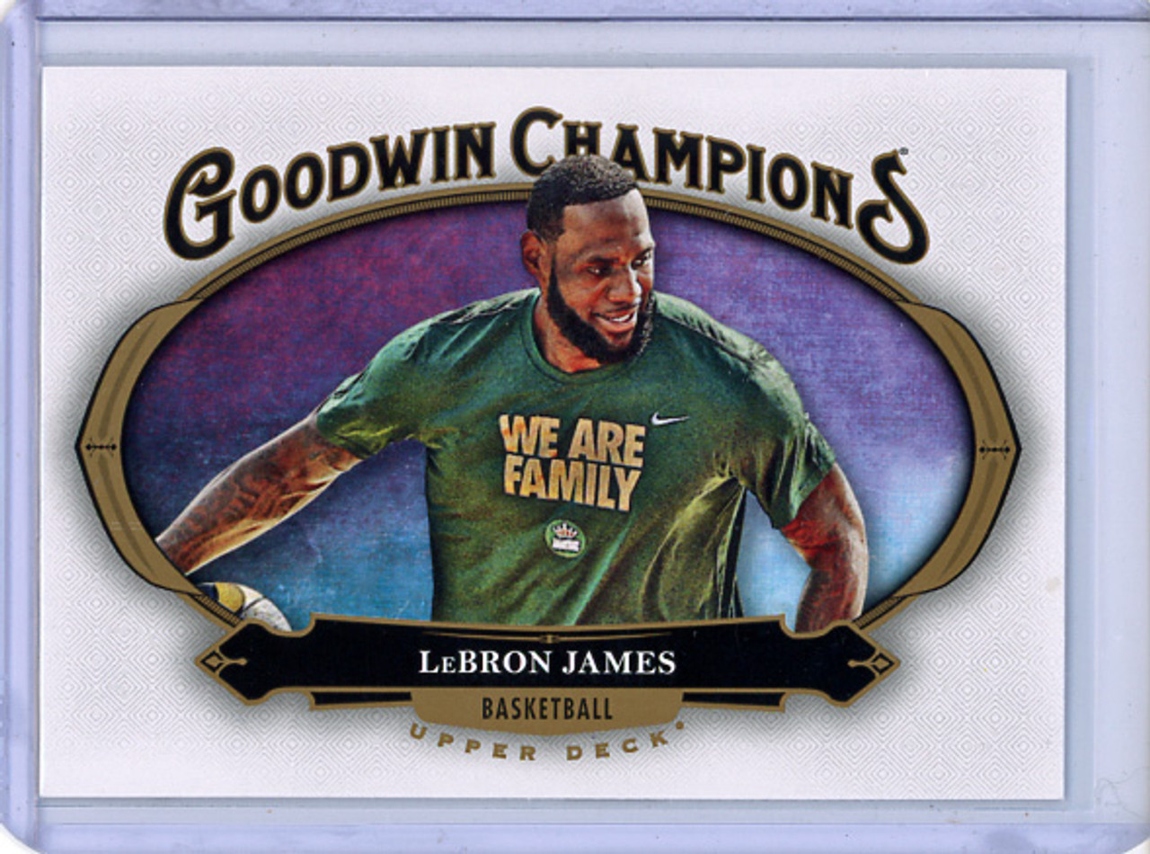 LeBron James 2020 Upper Deck Goodwin Champions #100 (CQ)