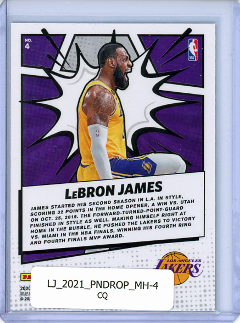 LeBron James 2020-21 Donruss Optic, My House #4 (CQ)