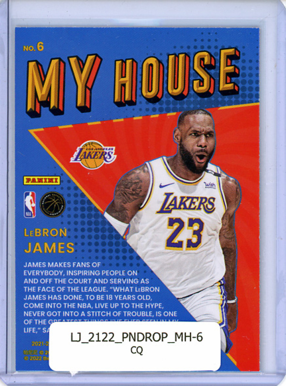 LeBron James 2021-22 Donruss Optic, My House #6 (CQ)