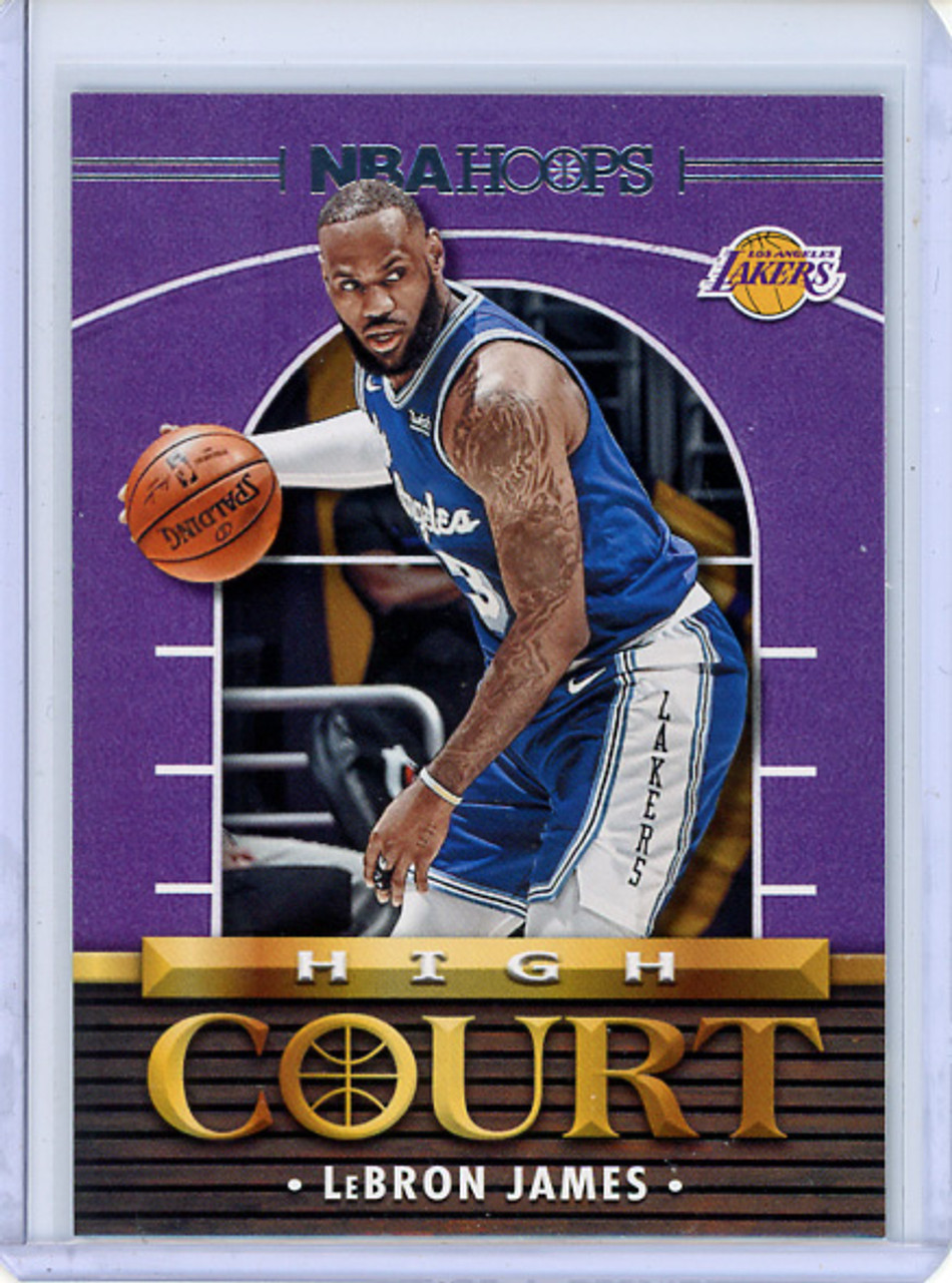 LeBron James 2021-22 Hoops, High Court #15 (CQ)