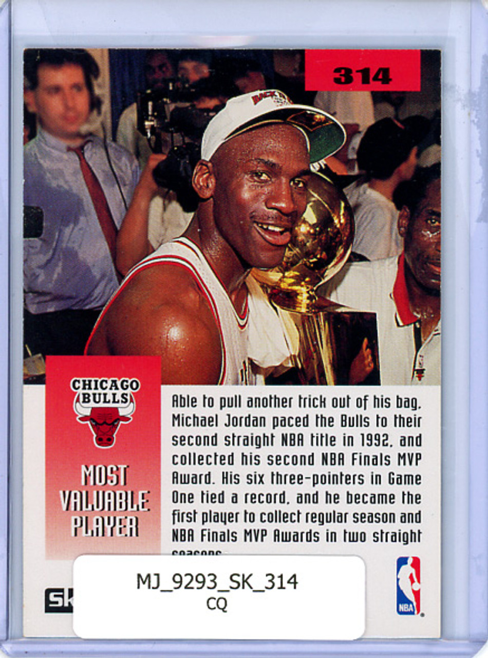 Michael Jordan 1992-93 Skybox #314 NBA Finals (CQ)