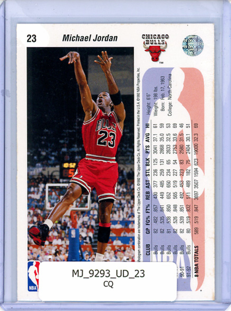 Michael Jordan 1992-93 Upper Deck #23 (CQ)