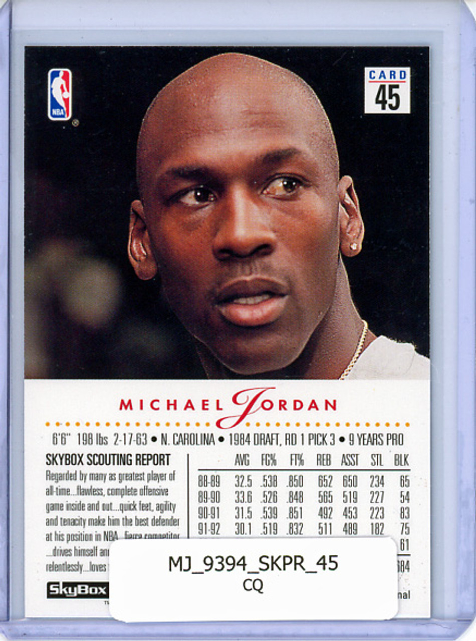 Michael Jordan 1993-94 Skybox Premium #45 (CQ)