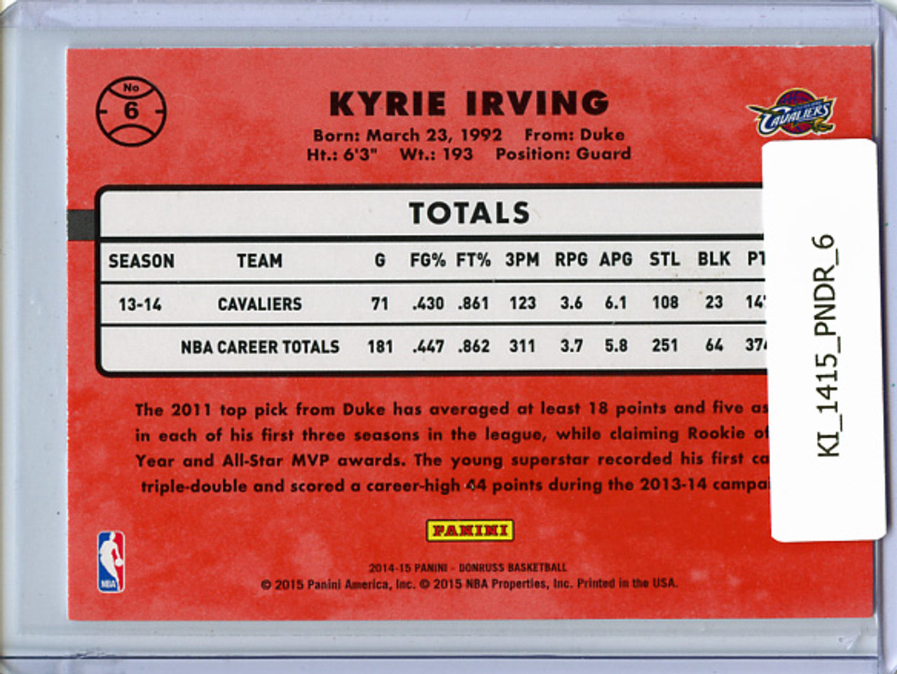 Kyrie Irving 2014-15 Donruss #6