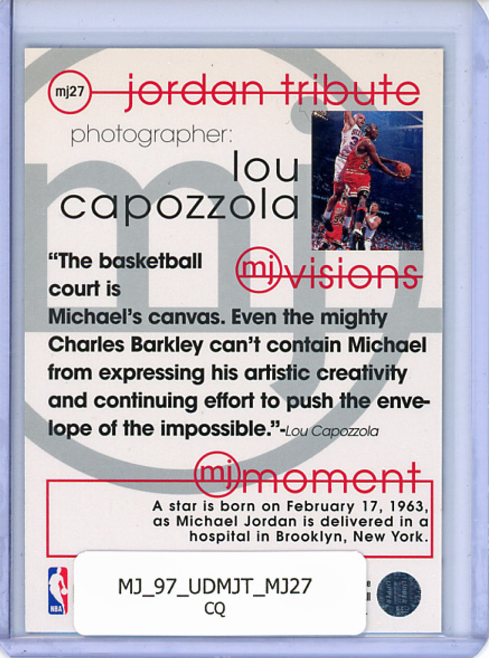 Michael Jordan 1997 Upper Deck Michael Jordan Tribute #MJ27 (CQ)