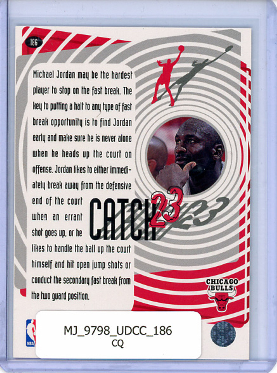 Michael Jordan 1997-98 Collector's Choice #186 Catch 23 (CQ)