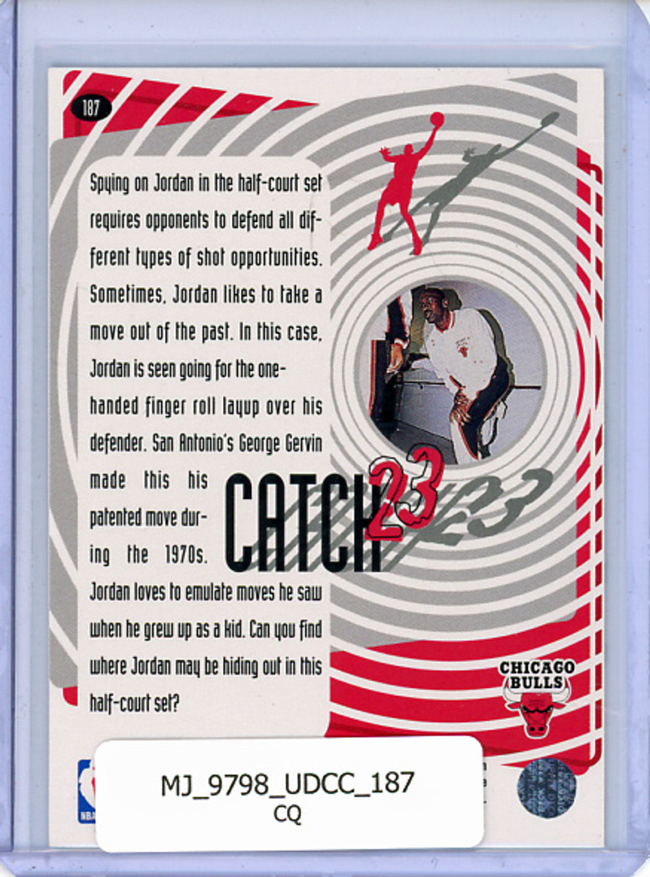 Michael Jordan 1997-98 Collector's Choice #187 Catch 23 (CQ)