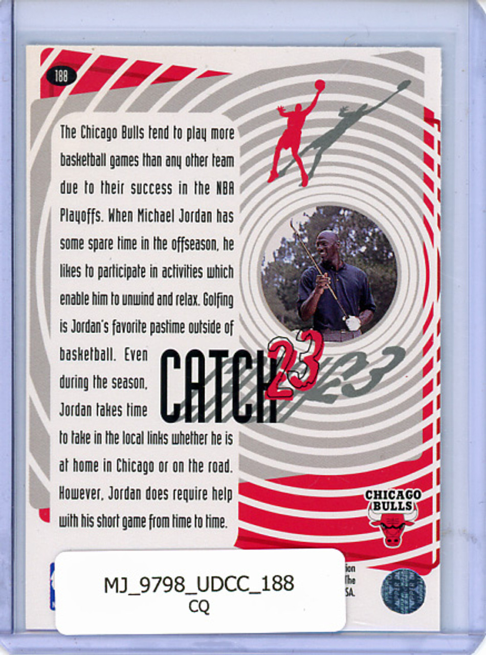 Michael Jordan 1997-98 Collector's Choice #188 Catch 23 (CQ)