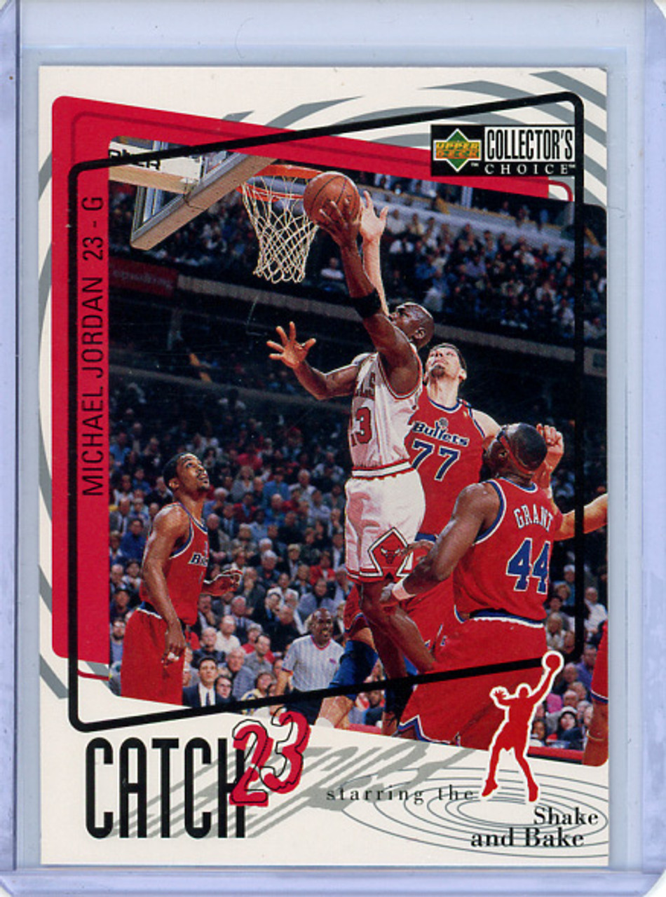 Michael Jordan 1997-98 Collector's Choice #193 Catch 23 (CQ)