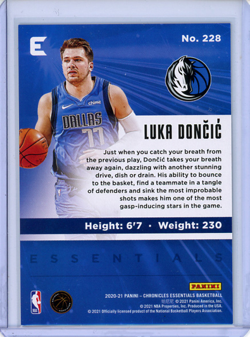 Luka Doncic 2020-21 Chronicles, Essentials #228 Red (#147/149) (CQ)