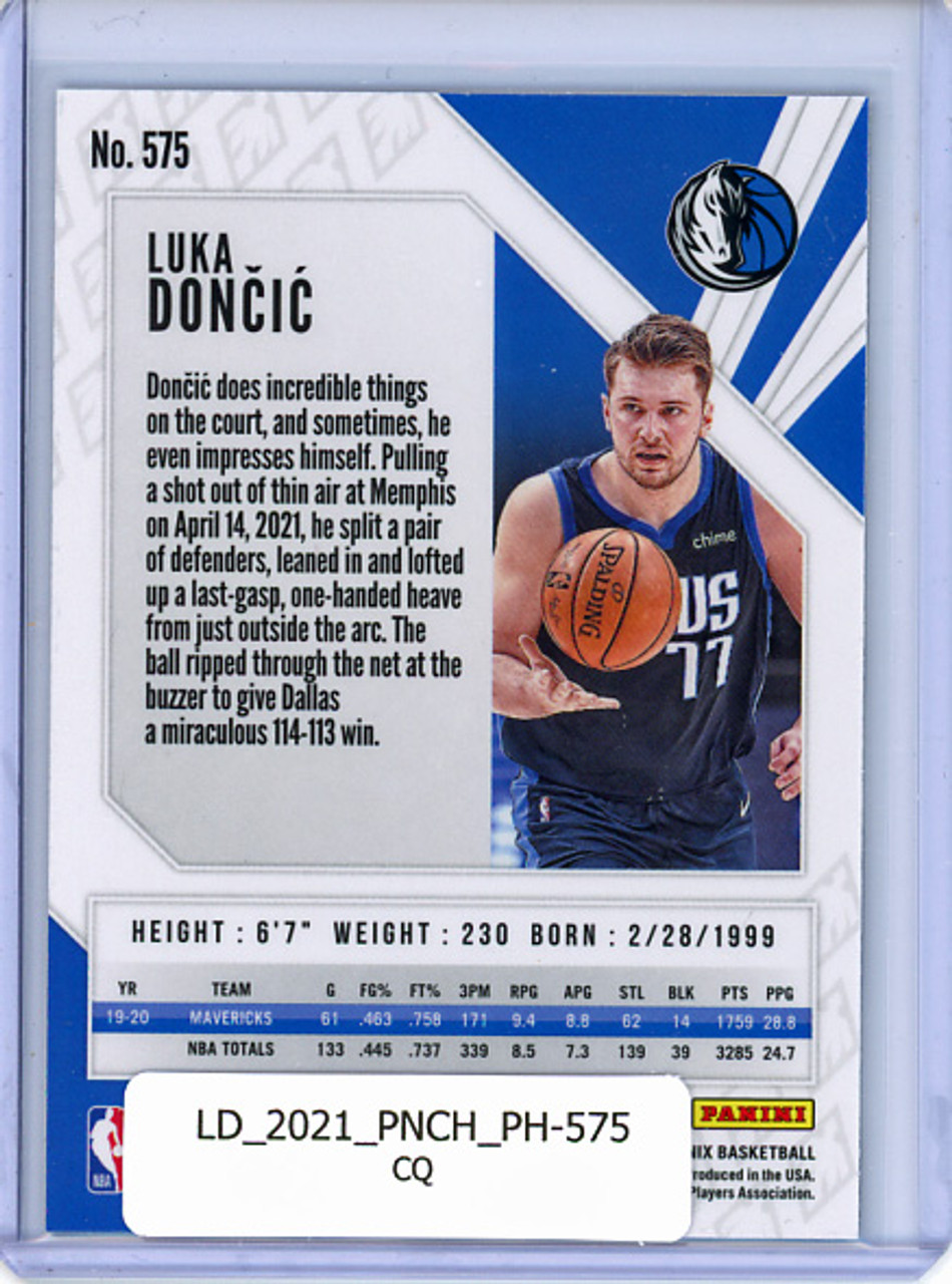 Luka Doncic 2020-21 Chronicles, Phoenix #575 (CQ)