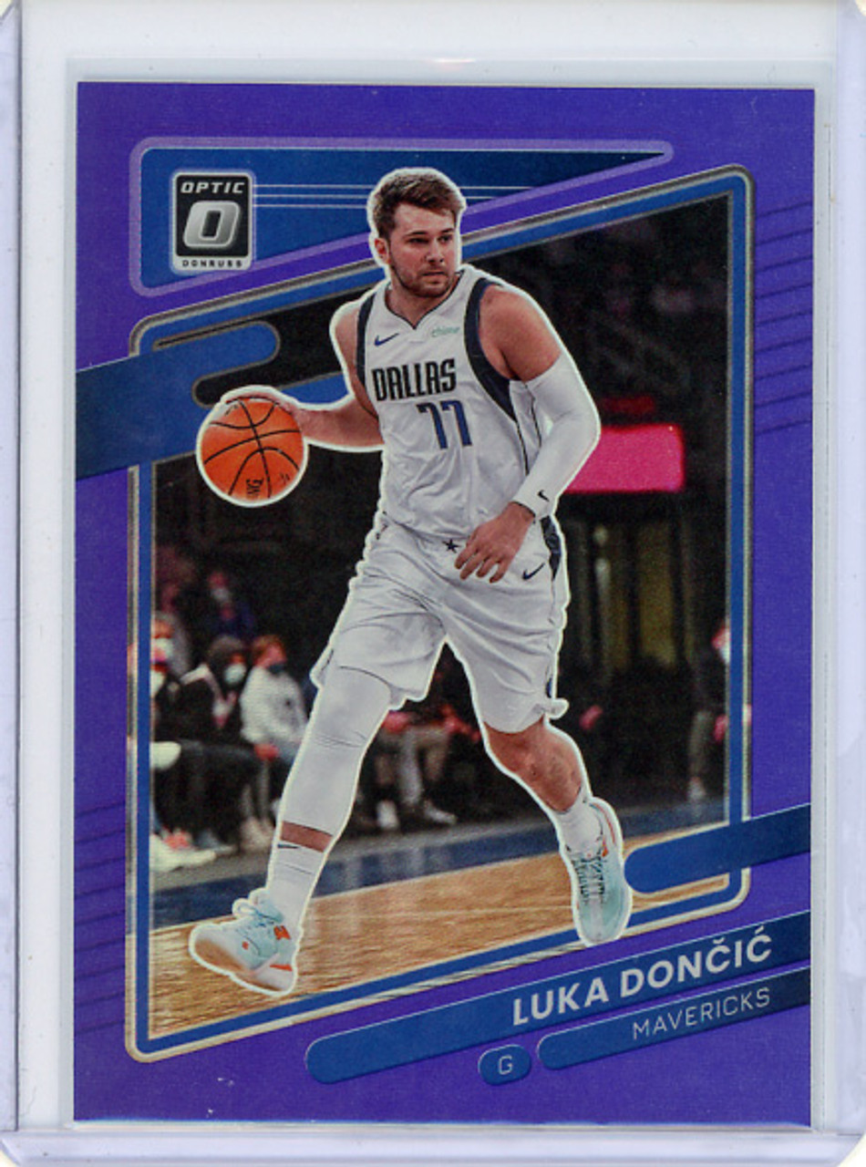 Luka Doncic 2021-22 Donruss Optic #101 Purple (CQ)