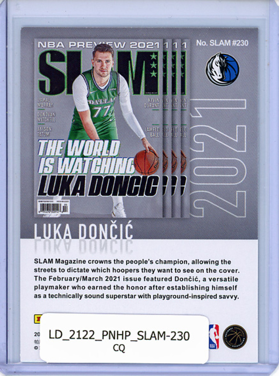 Luka Doncic 2021-22 Hoops, SLAM #230 (CQ)