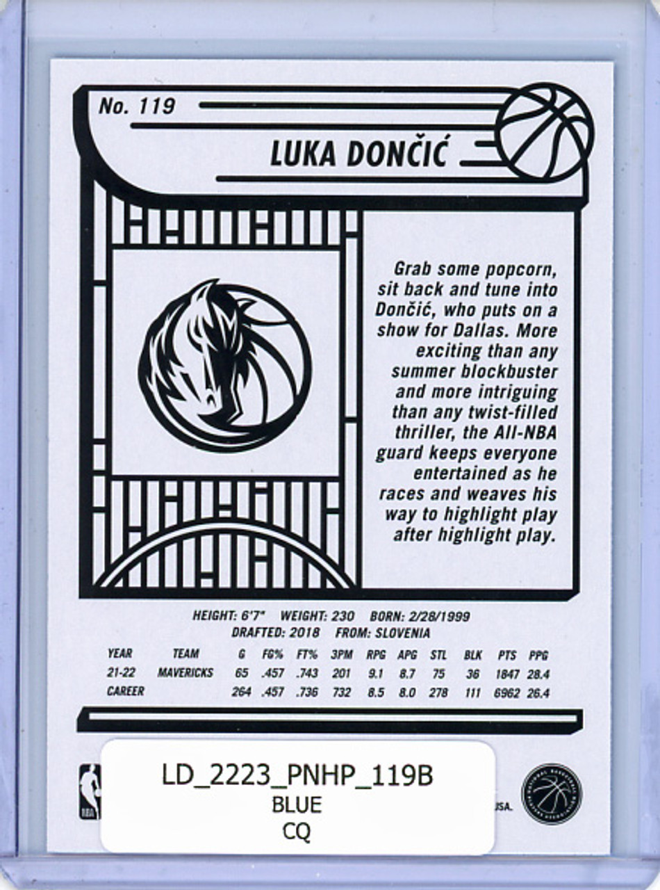 Luka Doncic 2022-23 Hoops #119 Blue (CQ)