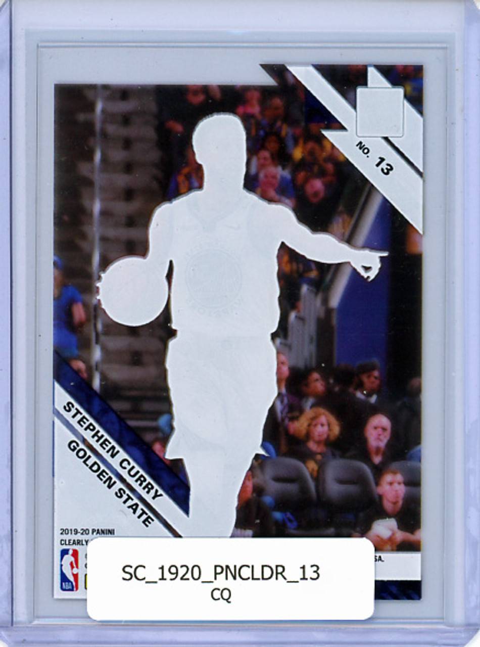 Stephen Curry 2019-20 Clearly Donruss #13 (CQ)