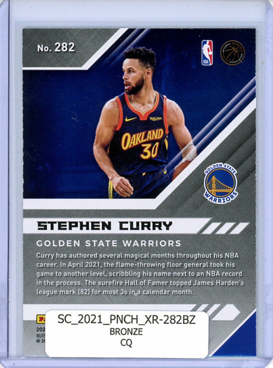 Stephen Curry 2020-21 Chronicles, XR #282 Bronze (CQ)