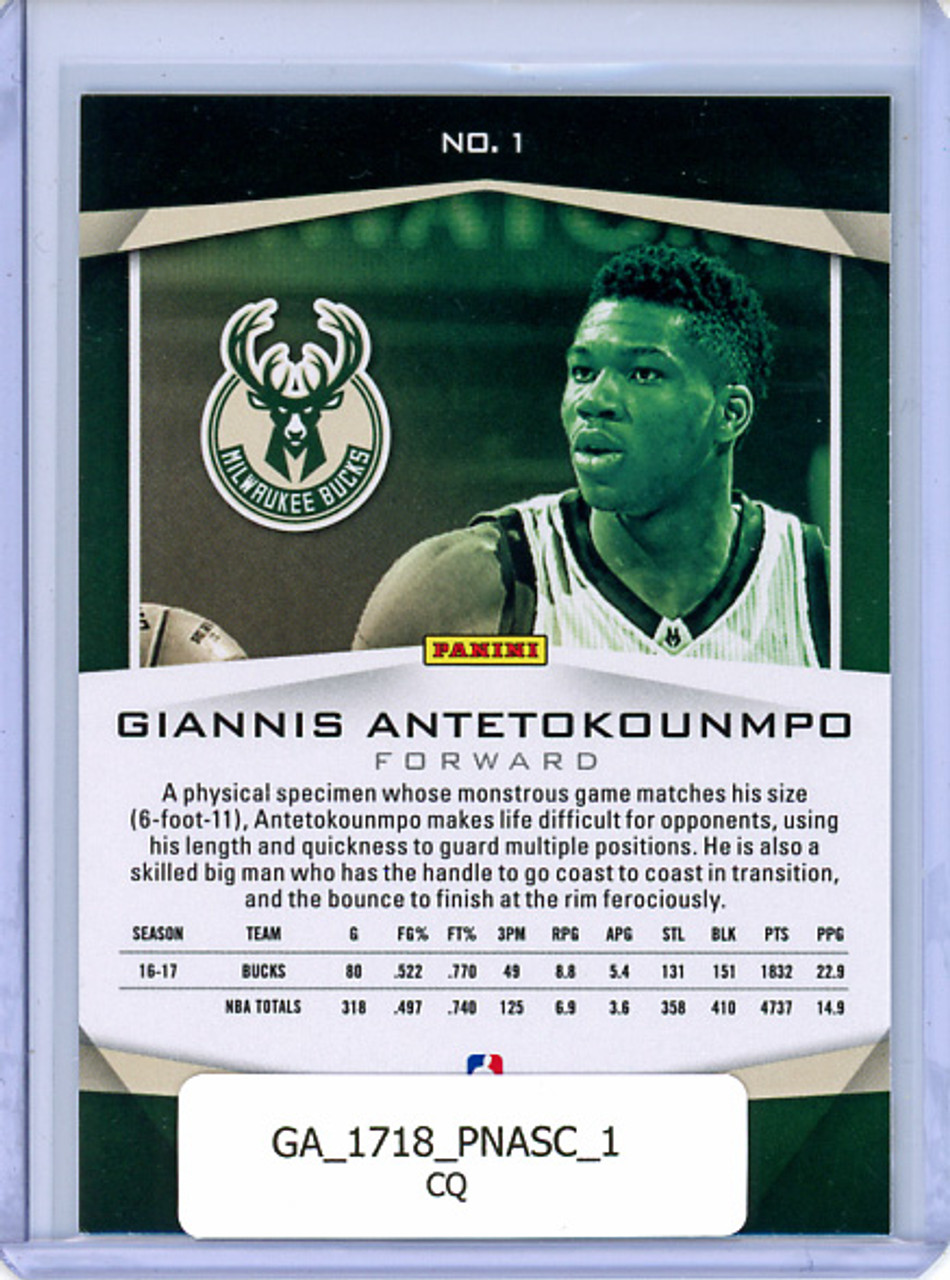 Giannis Antetokounmpo 2017-18 Ascension #1 (CQ)