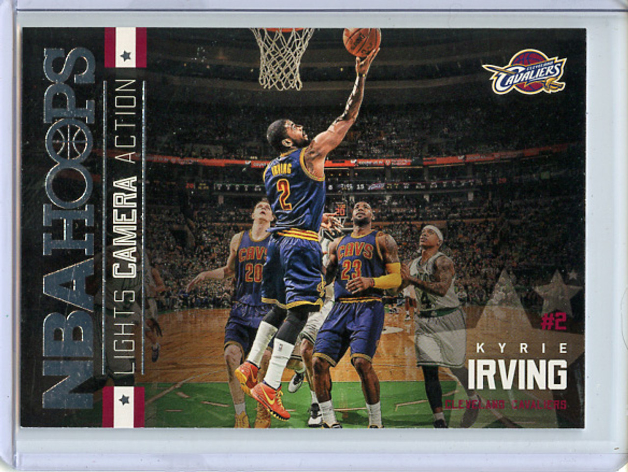 Kyrie Irving 2015-16 Hoops, Lights Camera Action #23