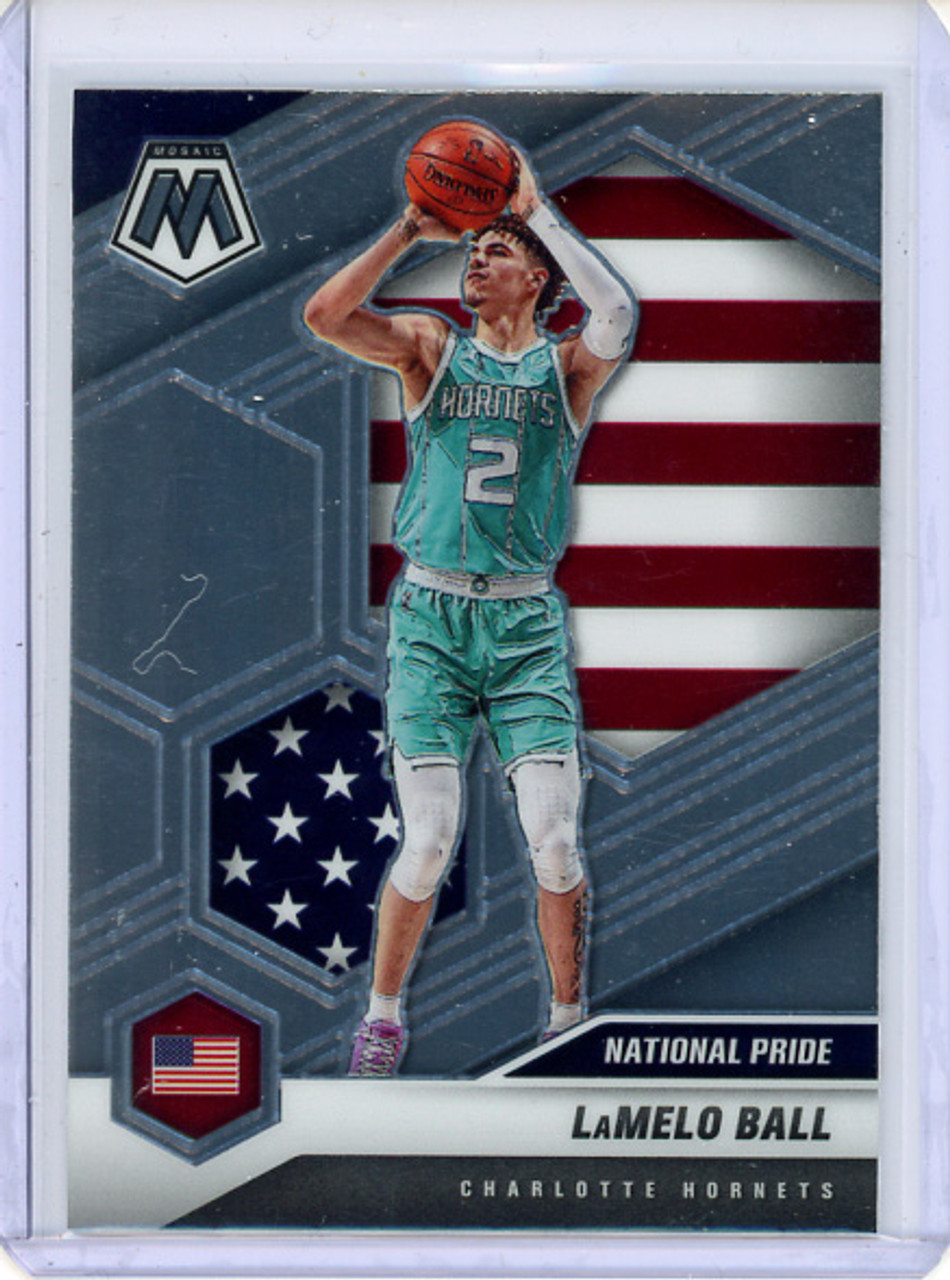 LaMelo Ball 2020-21 Mosaic #257 National Pride (CQ)