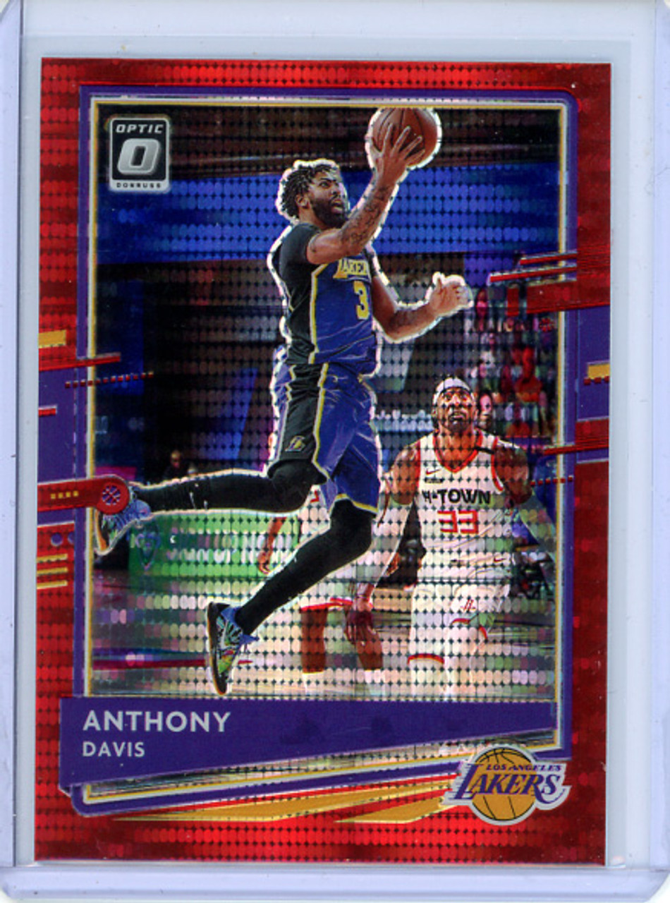 Anthony Davis 2020-21 Donruss Optic #42 Red Pulsar (CQ)