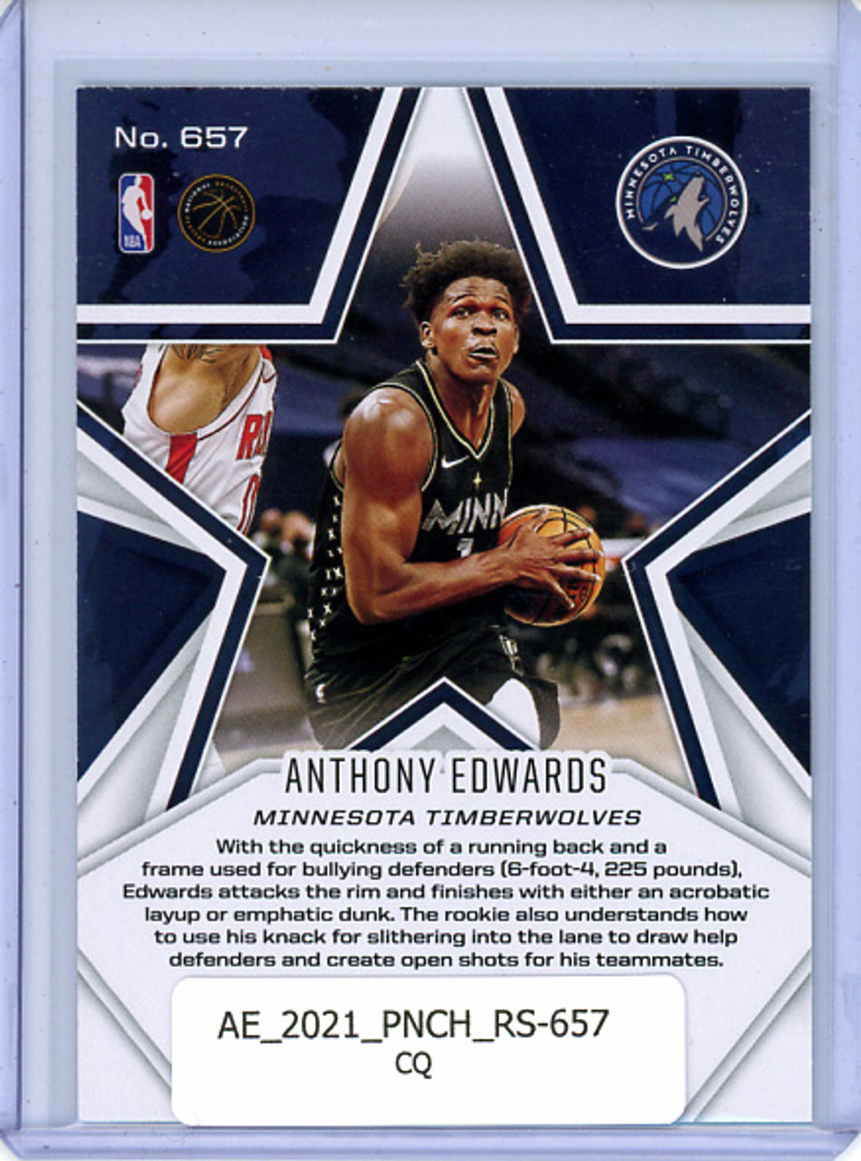 Anthony Edwards 2020-21 Chronicles, Rookies & Stars #657 (CQ)