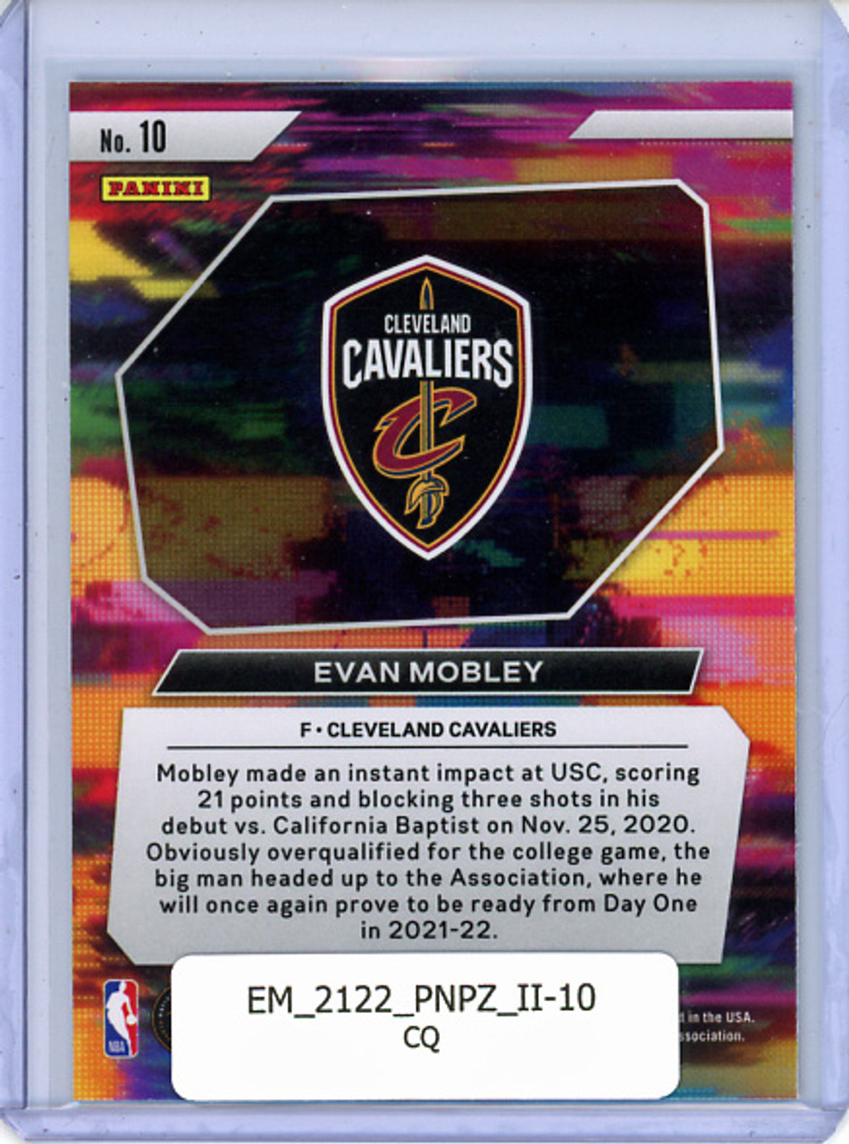Evan Mobley 2021-22 Prizm, Instant Impact #10 (CQ)