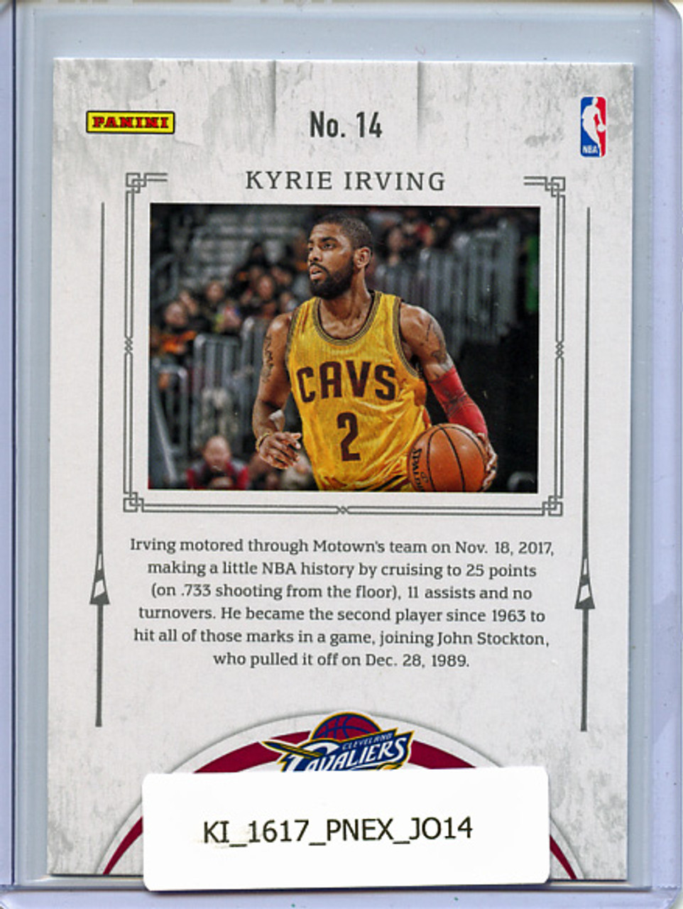 Kyrie Irving 2016-17 Excalibur, Jousting #14