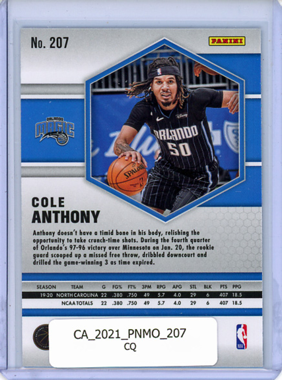 Cole Anthony 2020-21 Mosaic #207 (CQ)