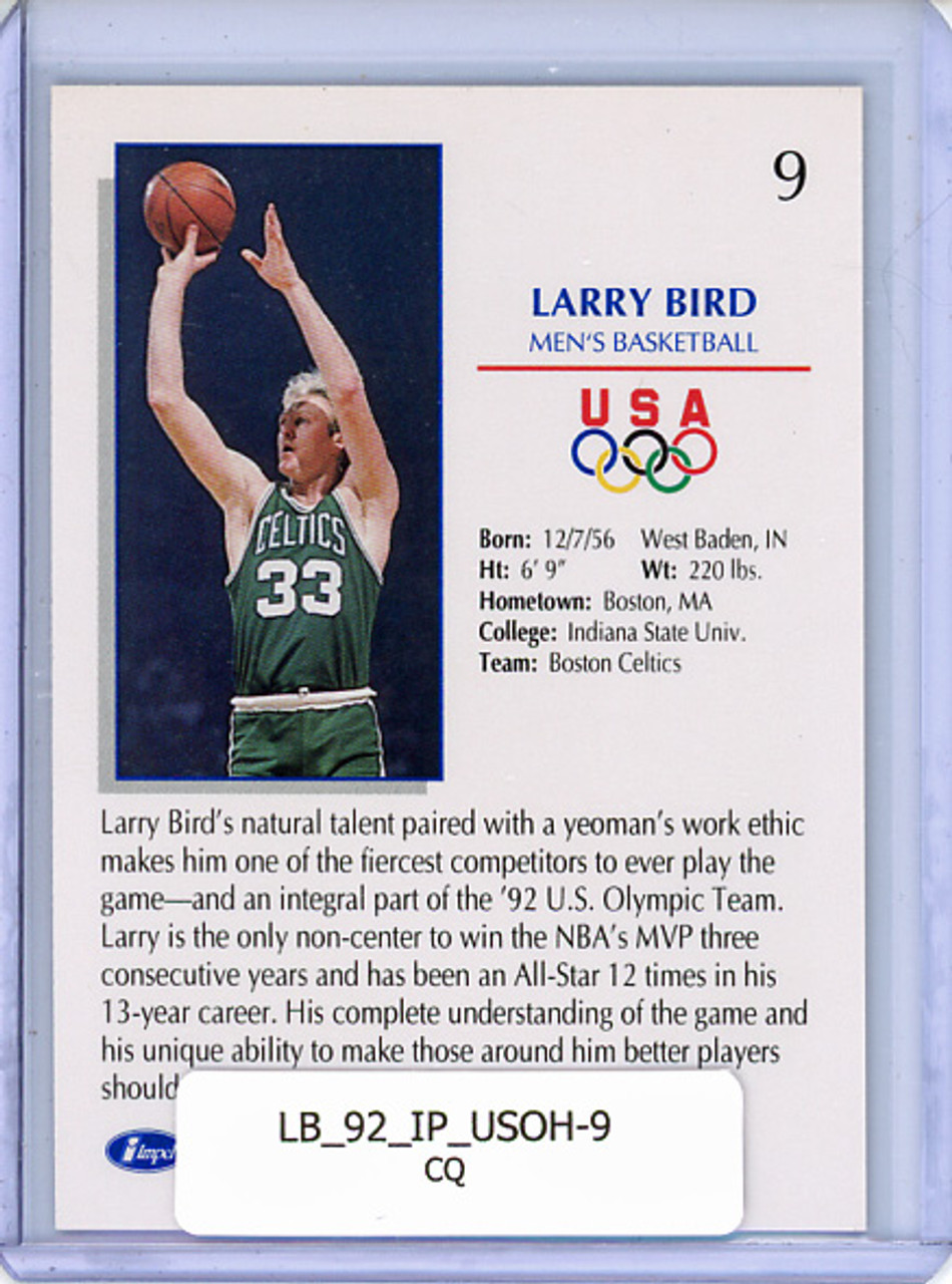 Larry Bird 1992 Impel, U.S. Olympic Hopefuls #9 (CQ)