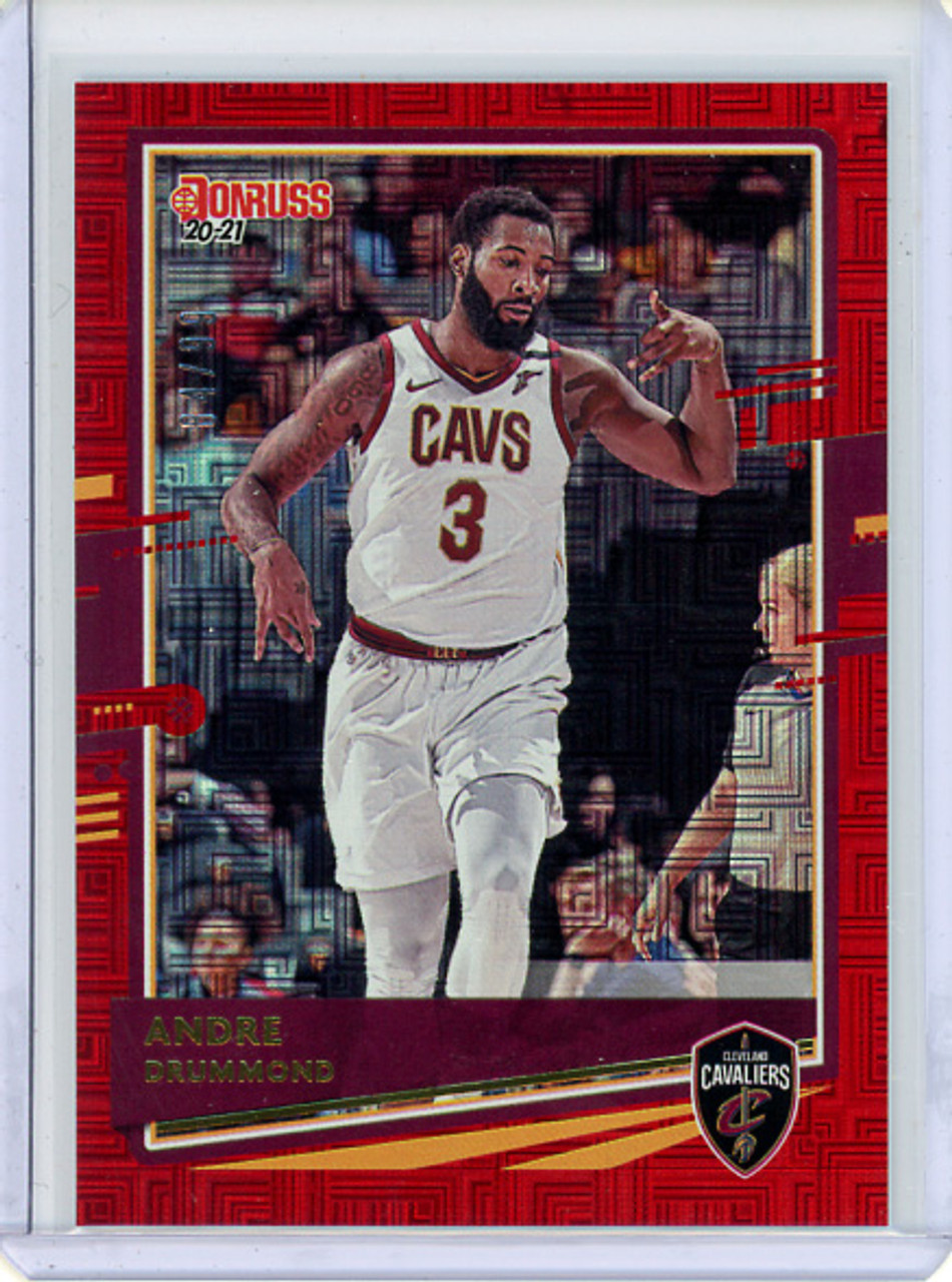 Andre Drummond 2020-21 Donruss #184 Choice Red (#84/99) (CQ)