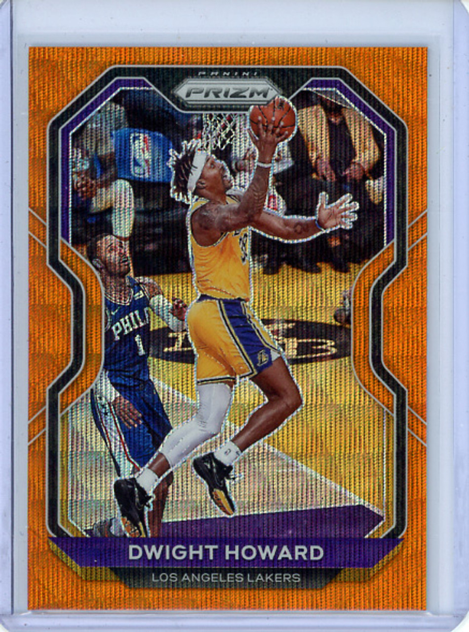 Dwight Howard 2020-21 Prizm #175 Orange Wave (#23/60) (CQ)