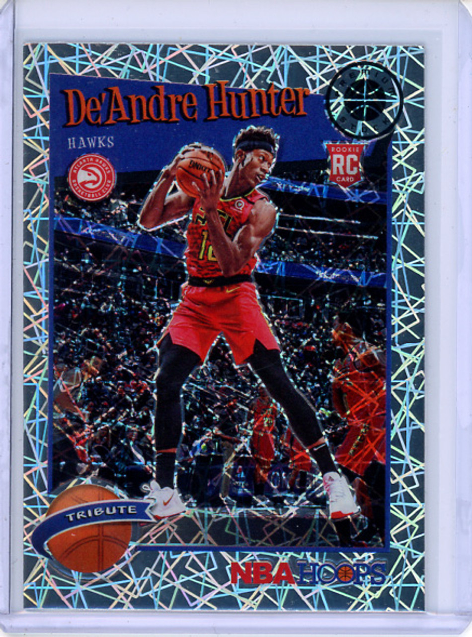 De'Andre Hunter 2019-20 Hoops Premium Stock #299 Tribute Silver Laser (CQ)