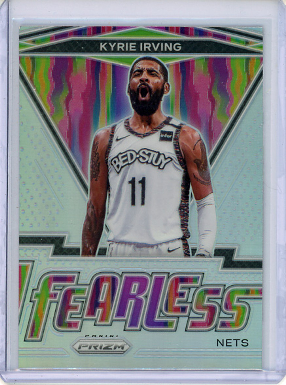 Kyrie Irving 2020-21 Prizm, Fearless #9 Silver (CQ)