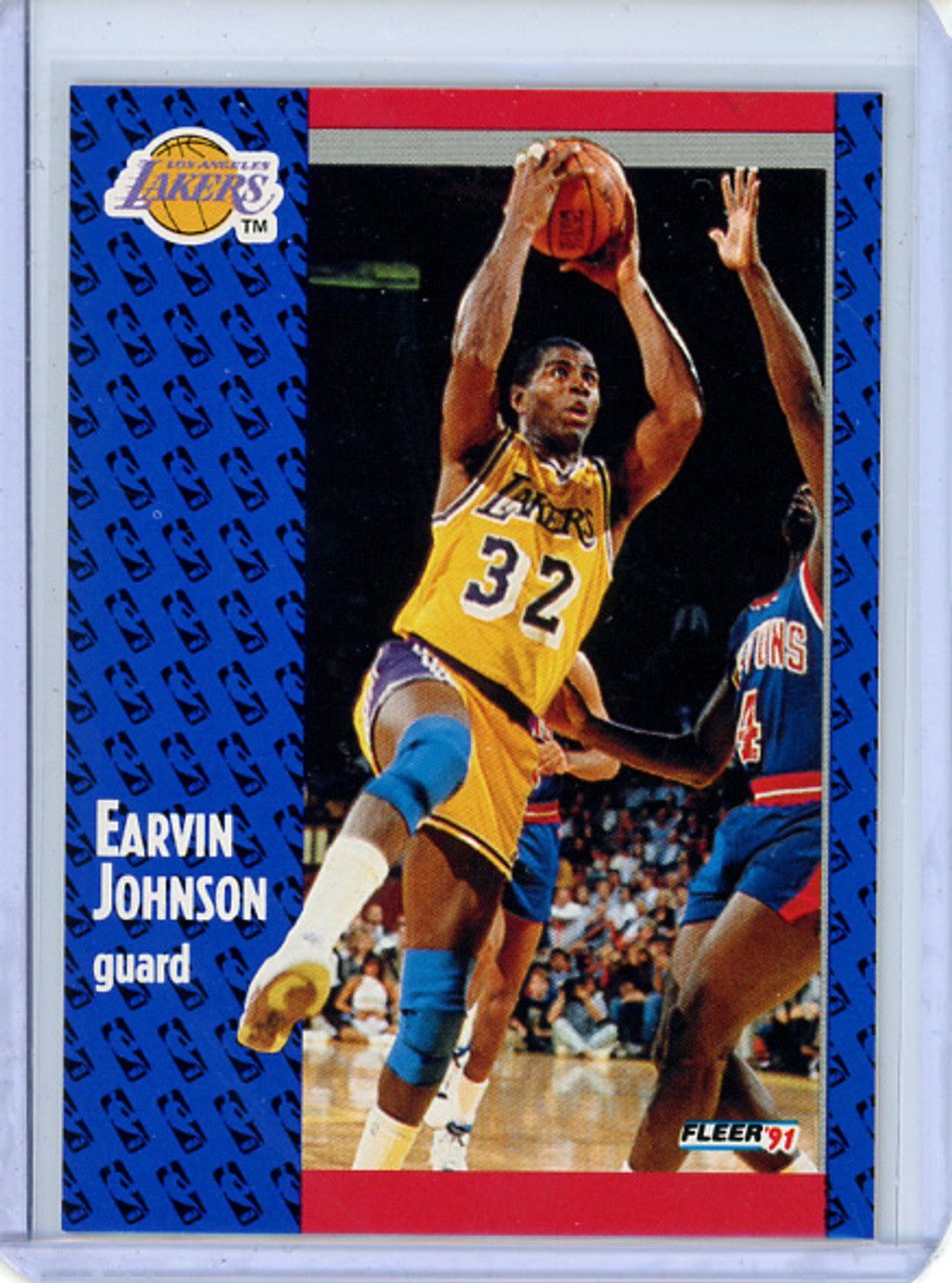 Magic Johnson 1991-92 Fleer #100 (CQ)