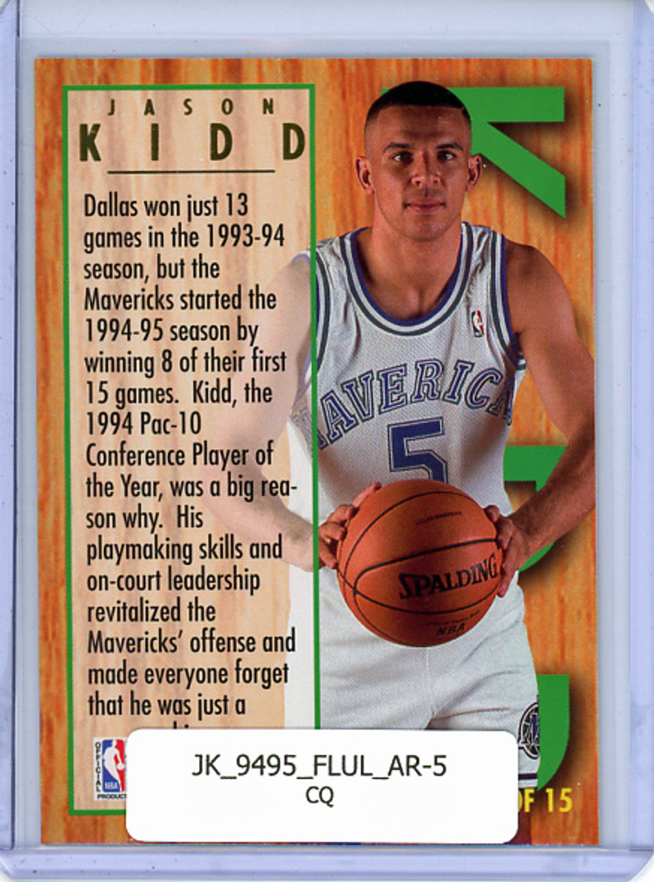 Jason Kidd 1994-95 Ultra, All-Rookies #5 (CQ)