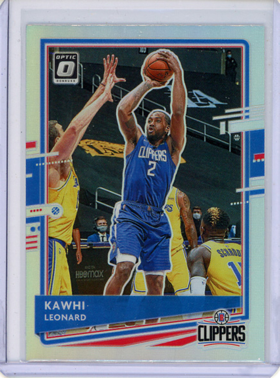 Kawhi Leonard 2020-21 Donruss Optic #125 Holo (CQ)