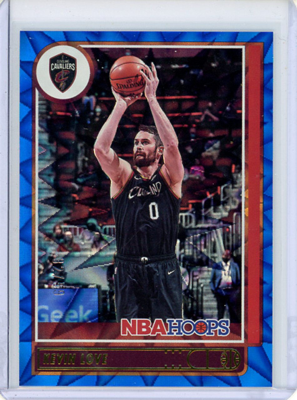 Kevin Love 2021-22 Hoops #125 Blue Explosion (#32/59) (CQ)