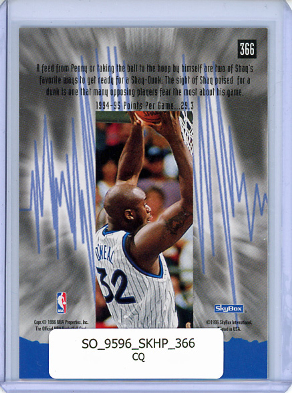 Shaquille O'Neal 1995-96 Hoops #366 Earth Shakers (CQ)