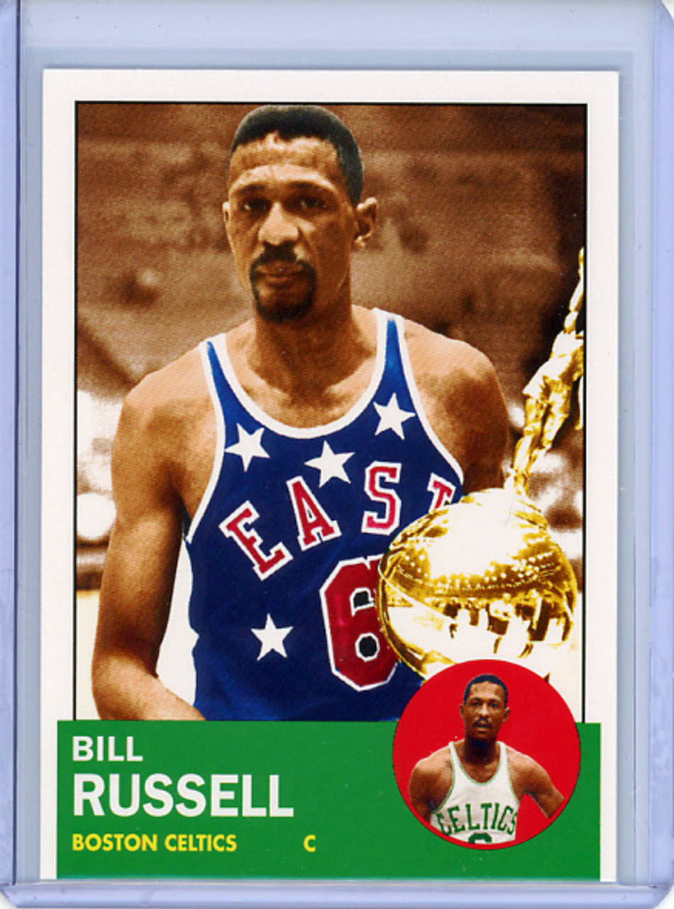 Bill Russell 2007-08 Topps, Bill Russell The Missing Years #BR63 (CQ)