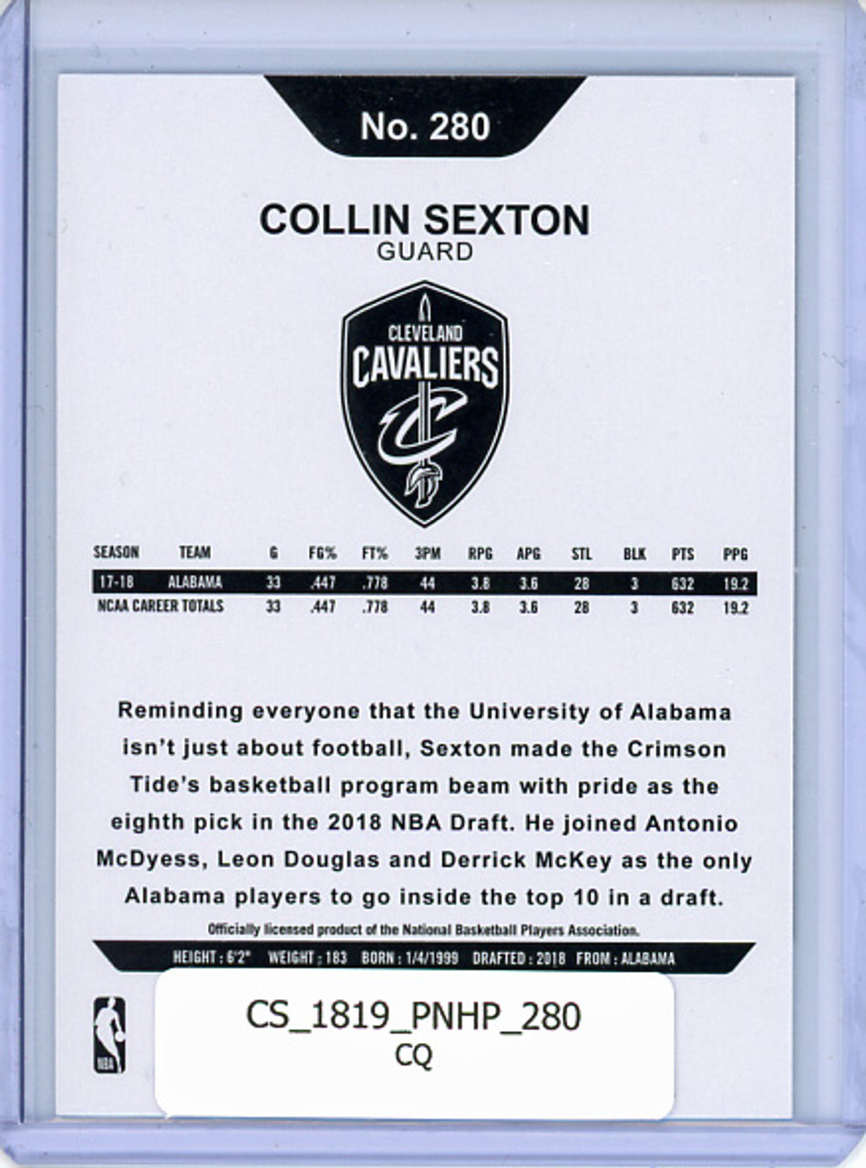 Collin Sexton 2018-19 Hoops #280 (CQ)