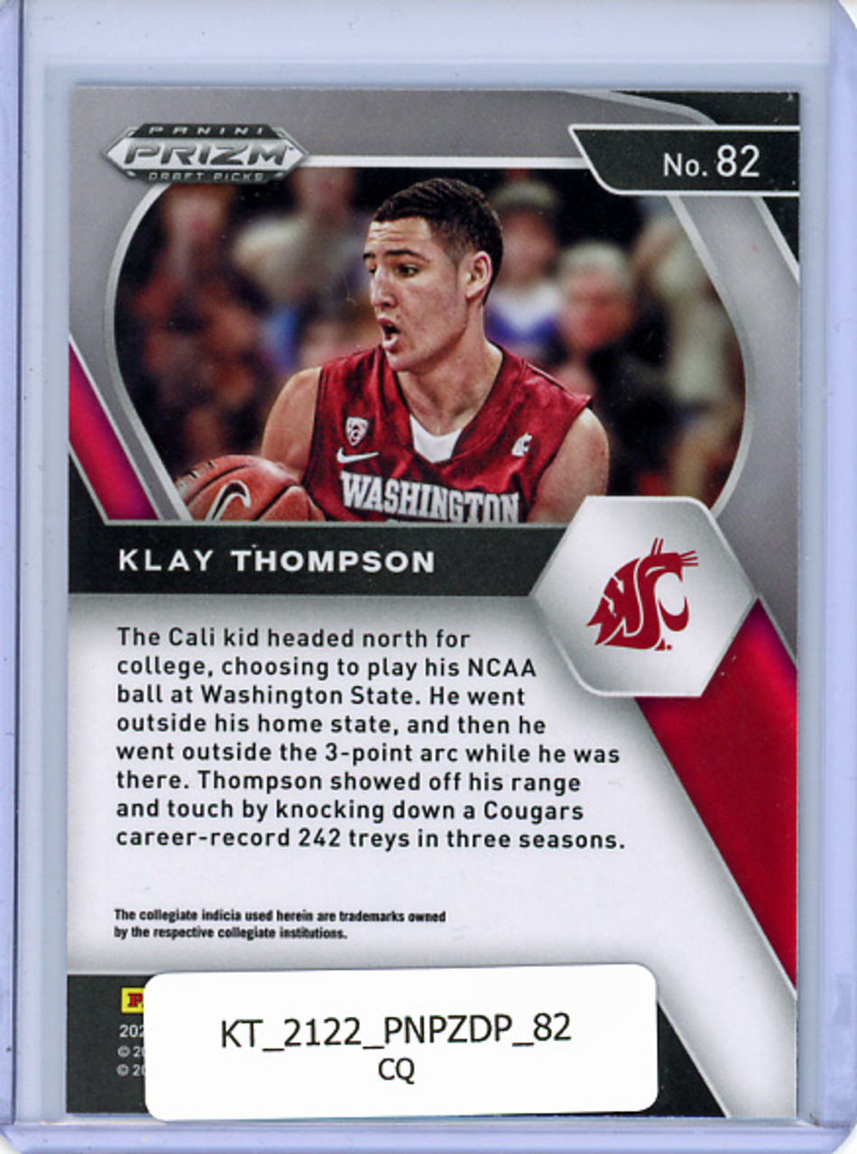 Klay Thompson 2021-22 Prizm Draft Picks #82 (CQ)