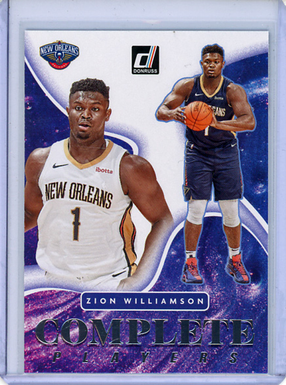 Zion Williamson 2021-22 Donruss, Complete Players #15 (CQ)