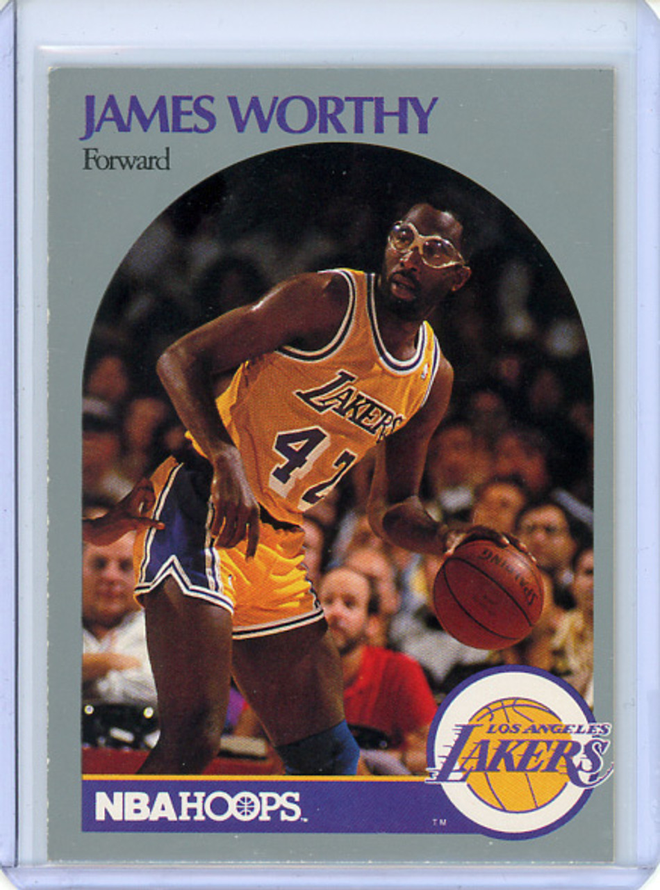 James Worthy 1990-91 Hoops #163 (CQ)