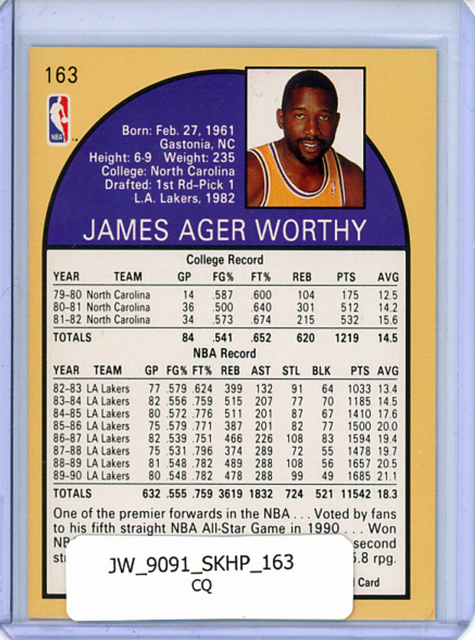 James Worthy 1990-91 Hoops #163 (CQ)